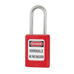 Cadenas de consignation Master Lock S31 de couleur rouge