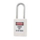 Cadenas de consignation Master Lock S31 de couleur blanche