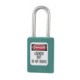 Cadenas de consignation Master Lock S31 de couleur bleue claire