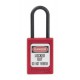 Cadenas de consignation Master Lock S32 de couleur rouge