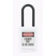 Cadenas de consignation Master Lock S32 de couleur blanche