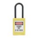 Cadenas de consignation Master Lock S32 de couleur jaune