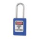 Cadenas de consignation Master Lock S33 de couleur bleue