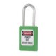 Cadenas de consignation Master Lock S33 de couleur verte