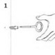 Piton de fixation pour échelle de secours easyscape