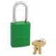 Cadenas de consignation Master Lock 6835LFGRN en aluminium