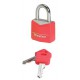 Cadenas Master Lock 9121EURDCOL de couleur rouge