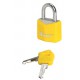 Cadenas Master Lock 9121EURDCOL de couleur jaune