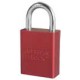 Cadenas de consignation Master Lock A1165 de couleur rouge
