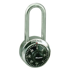 Cadenas Master Lock 1502LH en acier inoxydable
