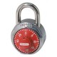Cadenas Master Lock 1503EURD de couleur rouge