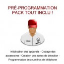 Pré programmation de votre alarme sans fils