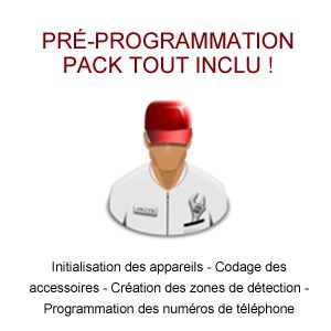 Pré programmation de votre alarme sans fils