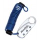 Mousqueton Master Lock 1559EURDCOL de couleur bleue