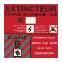 Panneau PVC Classe de Feu B 200 x 200mm