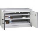 Armoire forte pour produits dangereux Hartmann Chimie Protect 95 capacité 19 litres ignifuge 30 minutes avec serrure à clé