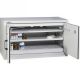 Armoire forte pour produits dangereux Hartmann Chimie Protect 95 capacité 20 litres ignifuge 90 minutes avec serrure à clé