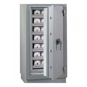Armoire forte ignifuge Hartmann Média Duo 2240 capacité 240 litres classe 2 ignifuge 2 heures avec serrure électronique classe 2