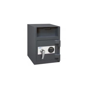 Coffre de dépôt avec fente Chubbsafes Sigma Deposit 50 K DEP capacité 50 litres avec serrure à clef à double pannetons EN 1300