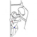 Porte enfant pour évacuation d'urgence