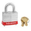 Cadenas de consignation Master Lock 3 de couleur rouge