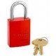 Cadenas de consignation Master Lock 6835 de couleur rouge